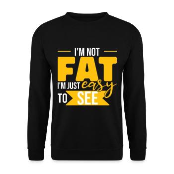 Drôle de blague de papa Fête des pères - Sweat-shirt Unisexe - noir - Devant - Alina (178cm) & Michal (187cm)