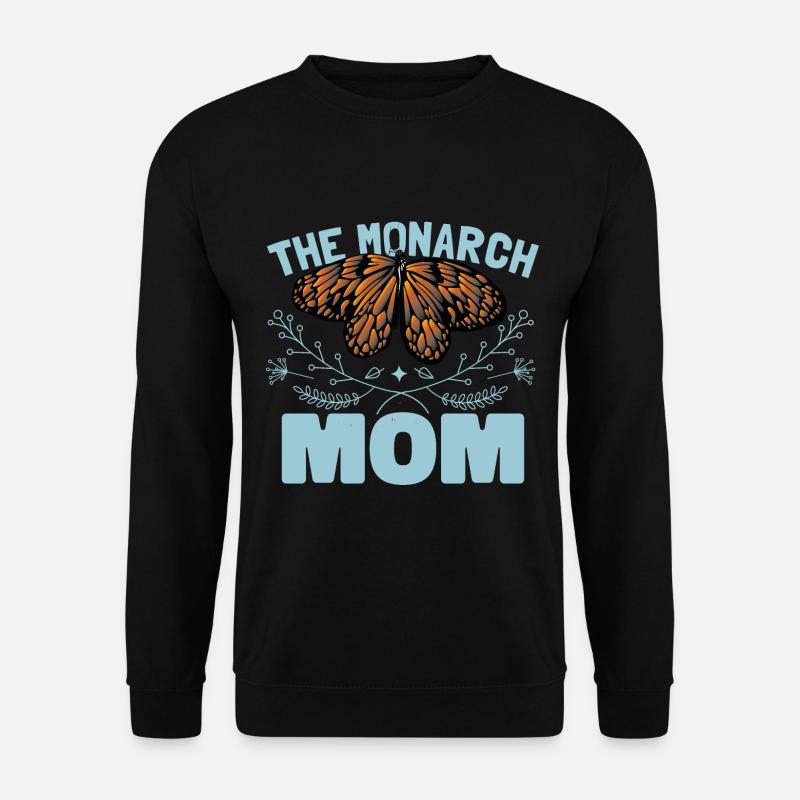 La maman monarque - Sweat-shirt Unisexe - noir