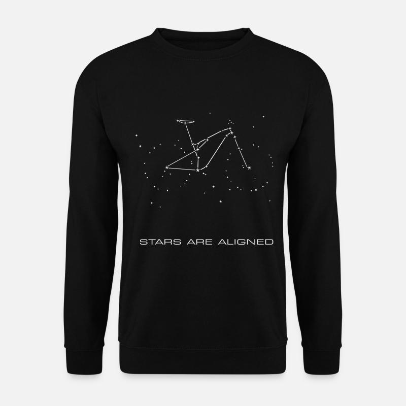 Stars are aligned - Unisex Pullover - Schwarz