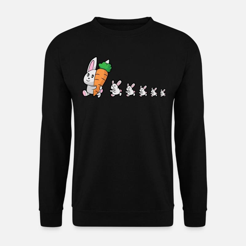 Rabbits - Unisex Sweatshirt - black