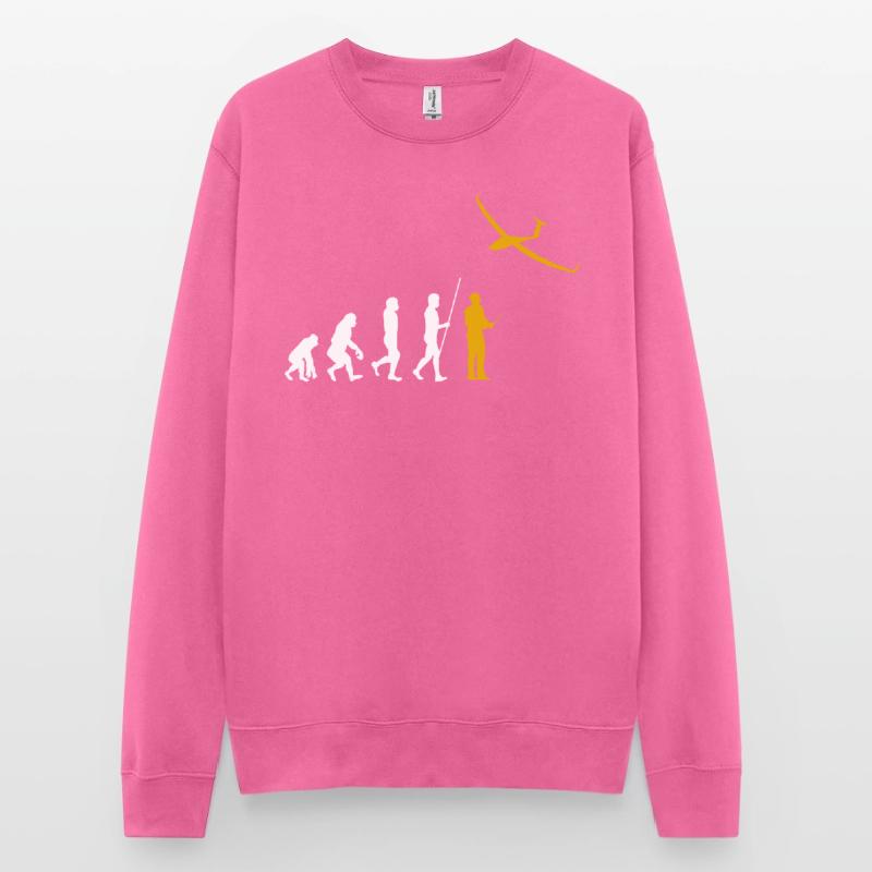 Evolution RC Planeur commandé à distance Modéliser Sweat-shirt Unisexe