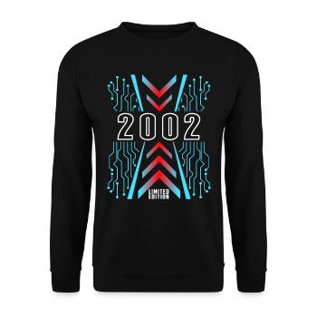 Anniversaire 2002 Gaming Limited Edition Gamer - Sweat-shirt Unisexe - noir - Devant - Alina (178cm) & Michal (187cm)
