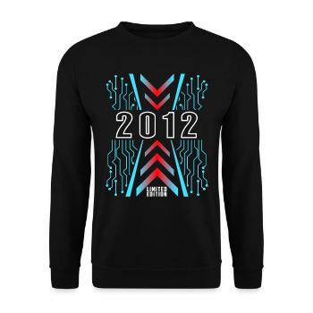 Birthday 2012 Gaming Limited Edition Gamer - Unisex Sweatshirt - black - Front - Alina (178cm) & Michal (187cm)