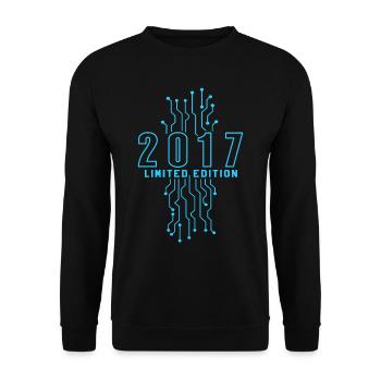 Geburtstag 2017 Gaming Limited Edition Gamer - Unisex Pullover - Schwarz - Vorne - Alina (178cm) & Michal (187cm)