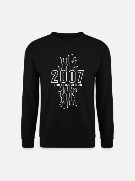 Geburtstag 2007 Gaming Limited Edition Gamer - Unisex Pullover - Schwarz