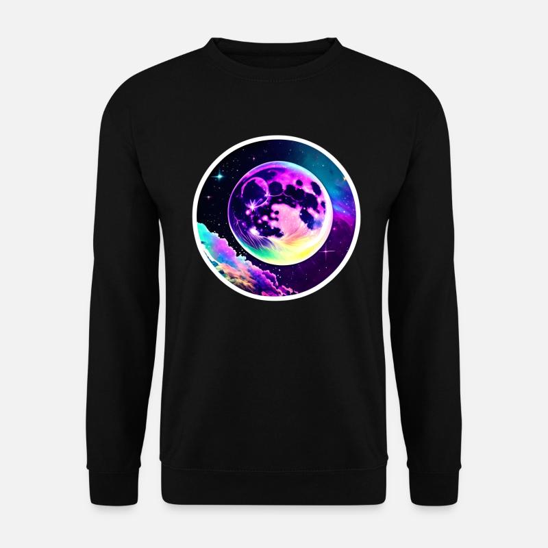 Vollmond - Unisex Pullover - Schwarz
