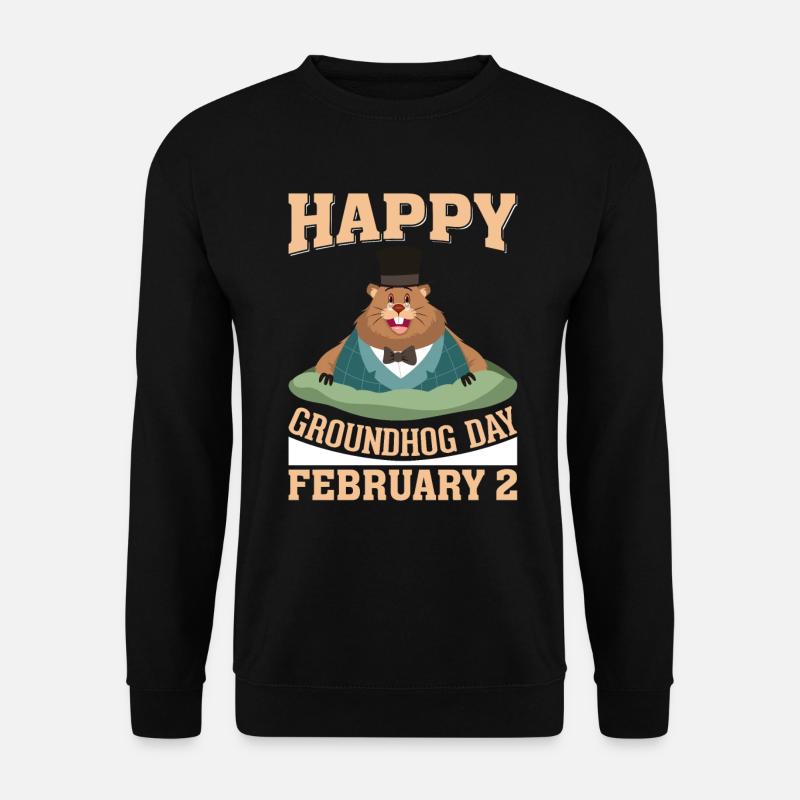 Groundhog Day - Unisex Pullover - Schwarz