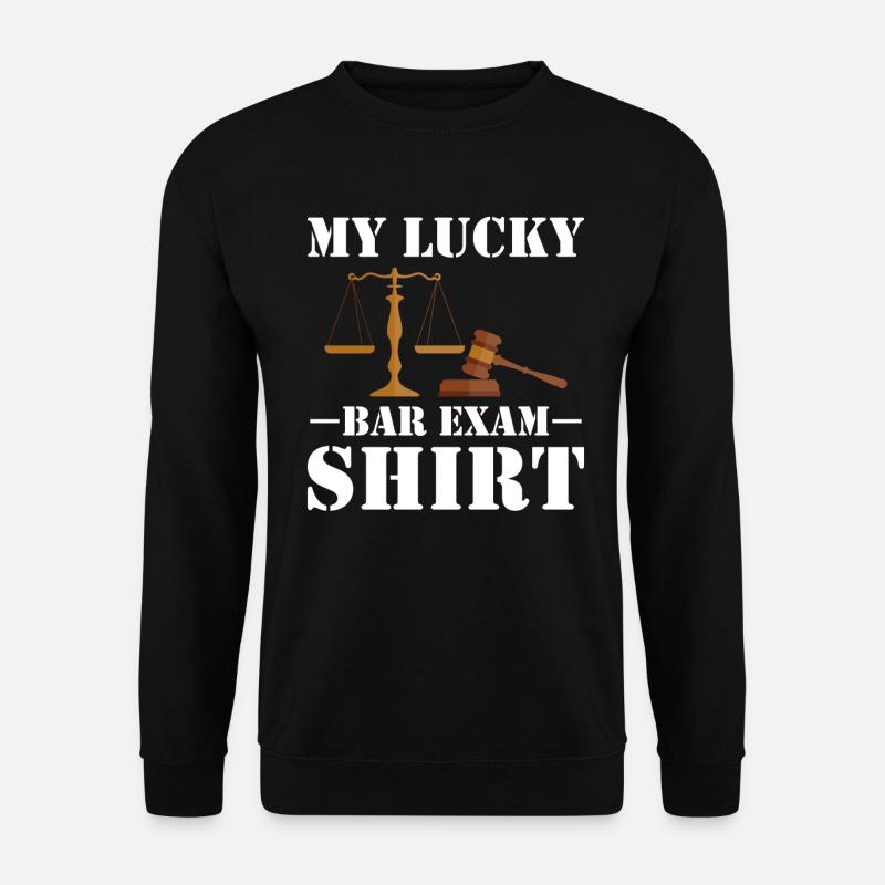 Law student bar exam - Unisex Sweatshirt - black