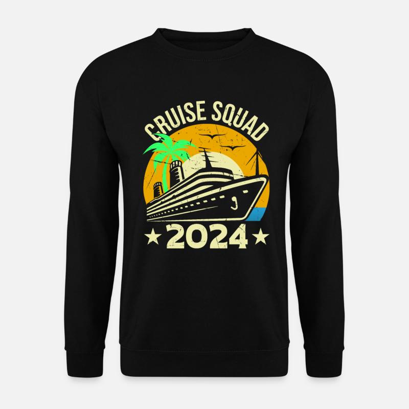 Kreuzfahrtkommando 2024 - Unisex Pullover - Schwarz