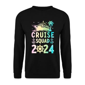 Croisière 2024 Vacances en famille - Sweat-shirt Unisexe - noir - Devant - Alina (178cm) & Michal (187cm)