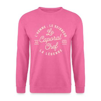 Master Corporal - THE LORD B - Unisex Sweatshirt - pink - Front