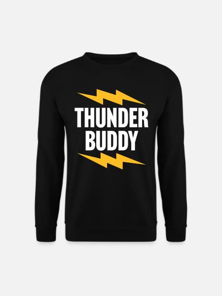 Thunder Buddy - Unisex Sweatshirt - black