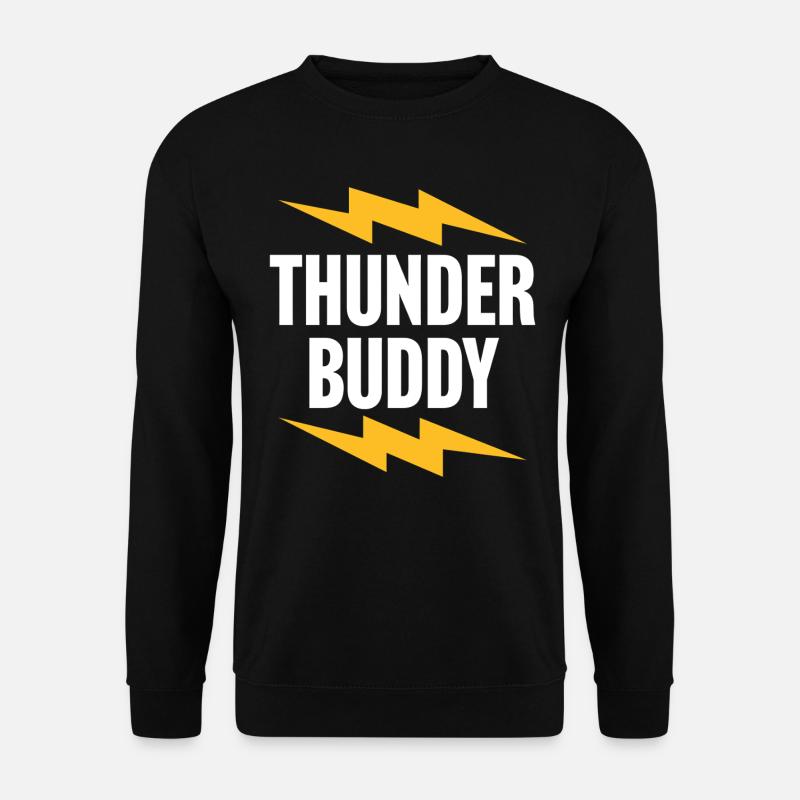 Thunder Buddy - Unisex Sweatshirt - black