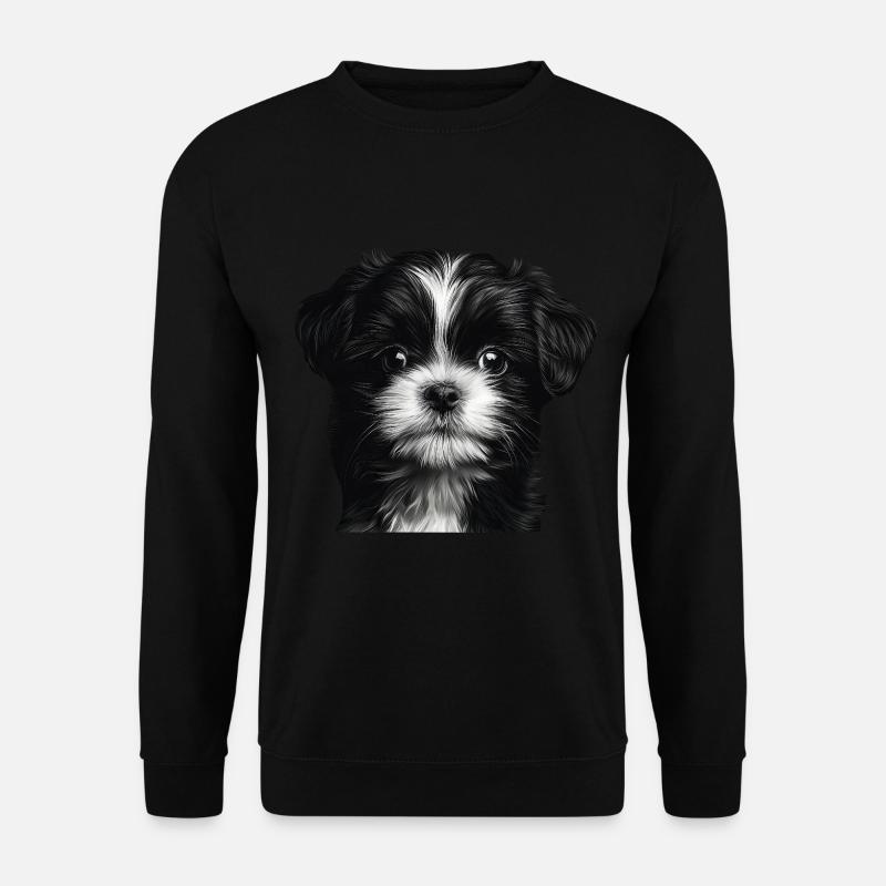 Shih Tzu - Unisex Pullover - Schwarz