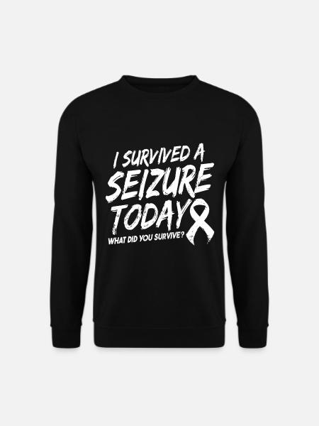 Epilepsie-Krieger - Unisex Pullover - Schwarz