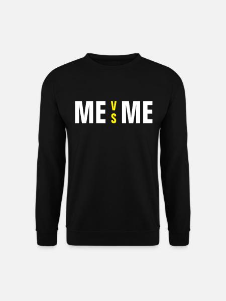 ME VS ME - Unisex Sweatshirt - black