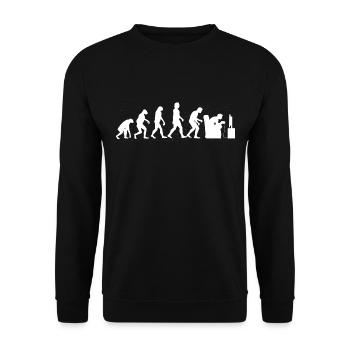 Gaming Evolution Gamer - Unisex Pullover - Schwarz - Vorne - Alina (178cm) & Michal (187cm)