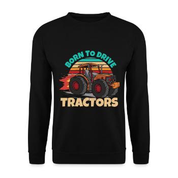 Tractor Boys Vêtements - Sweat-shirt Unisexe - noir - Devant - Alina (178cm) & Michal (187cm)