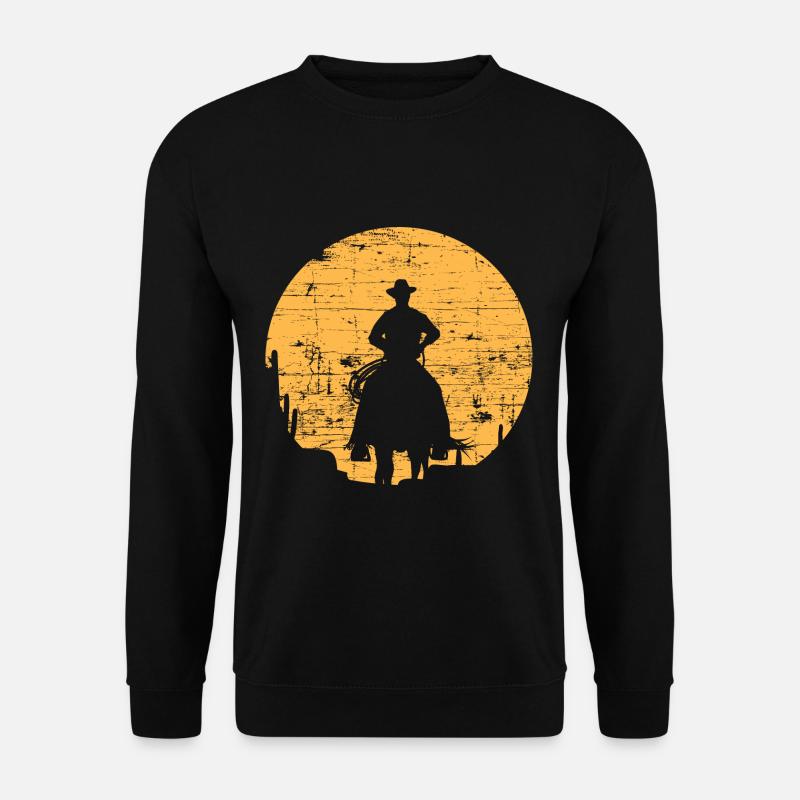 cowboy - Unisex Sweatshirt - black