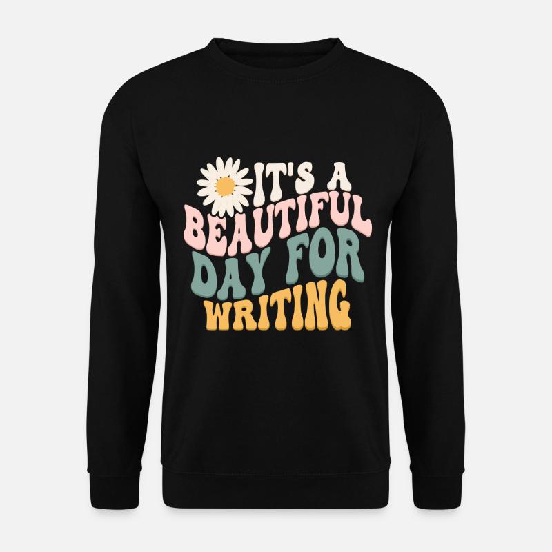 Writing - Unisex Sweatshirt - black