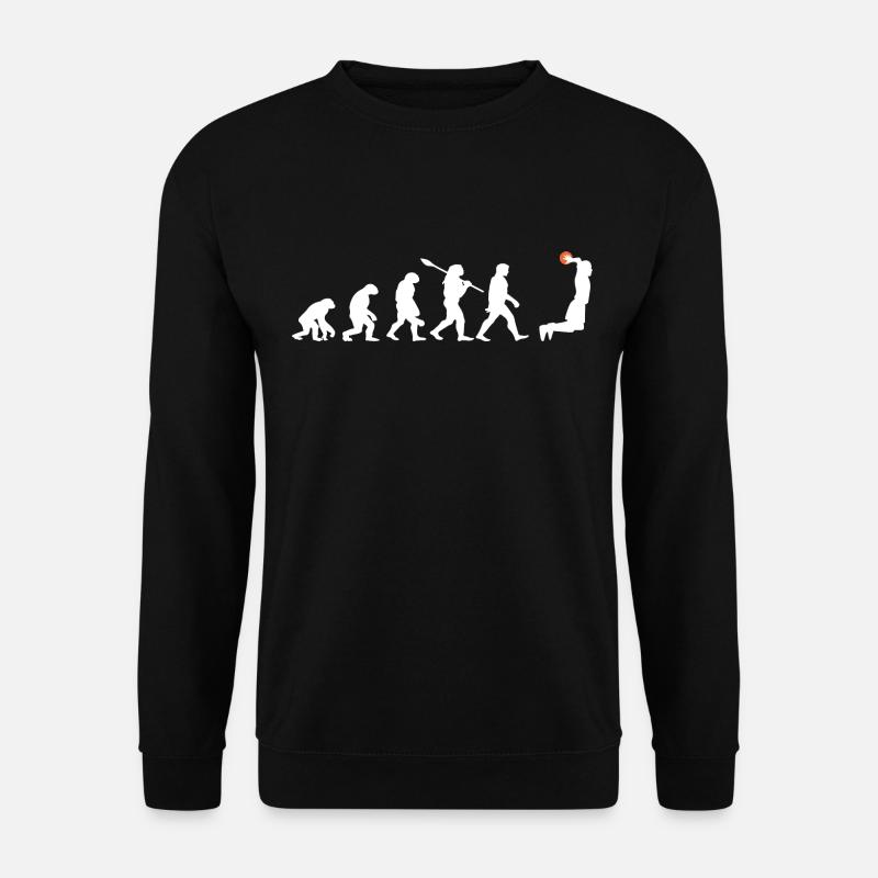 Évolution du basketball - Sweat-shirt Unisexe - noir
