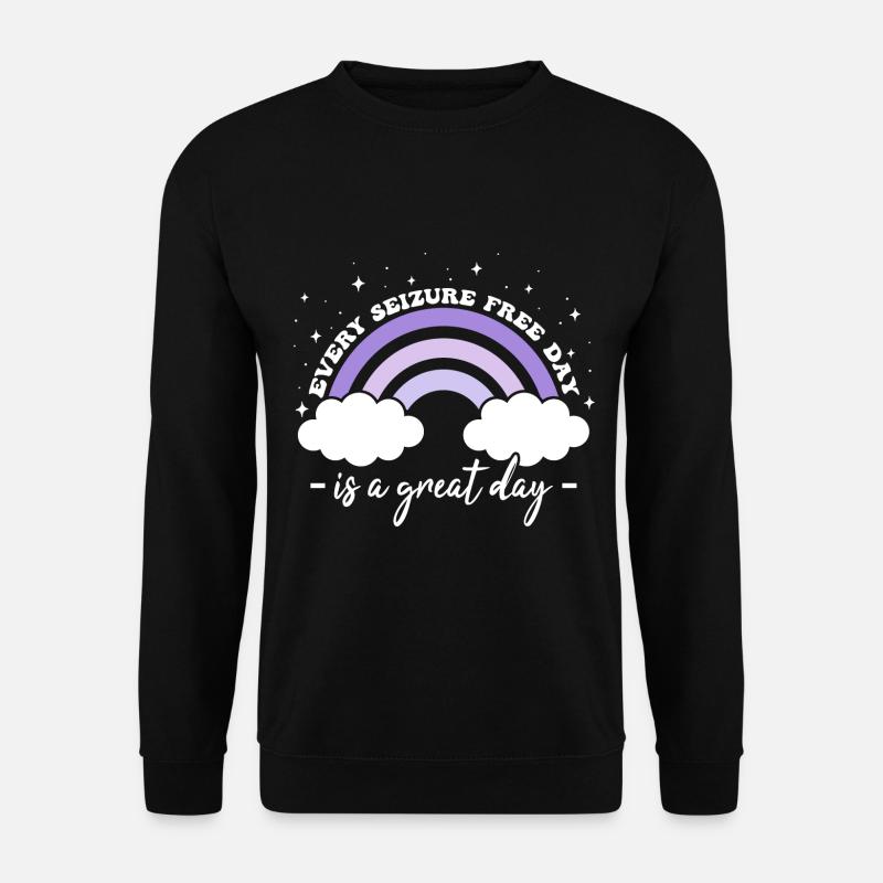 Great Epilepsy Awareness - Unisex Sweatshirt - black