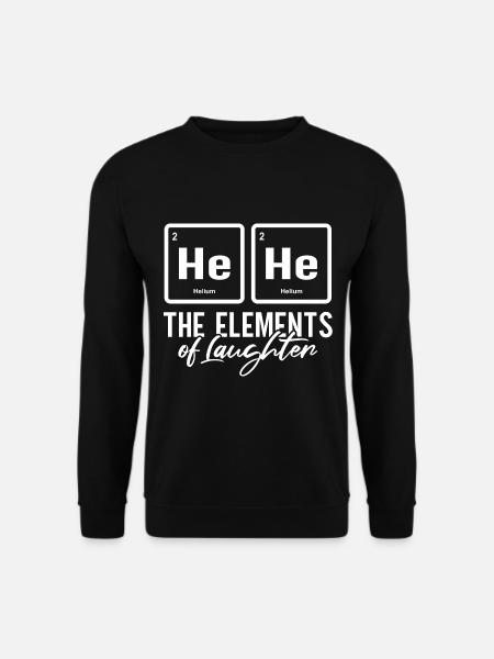 Periodic Table Joke - Unisex Sweatshirt - black