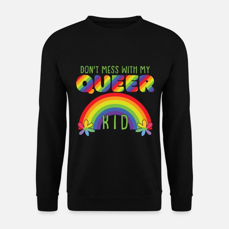 LGBTQ Rainbow Pride Month - Unisex Sweatshirt - black