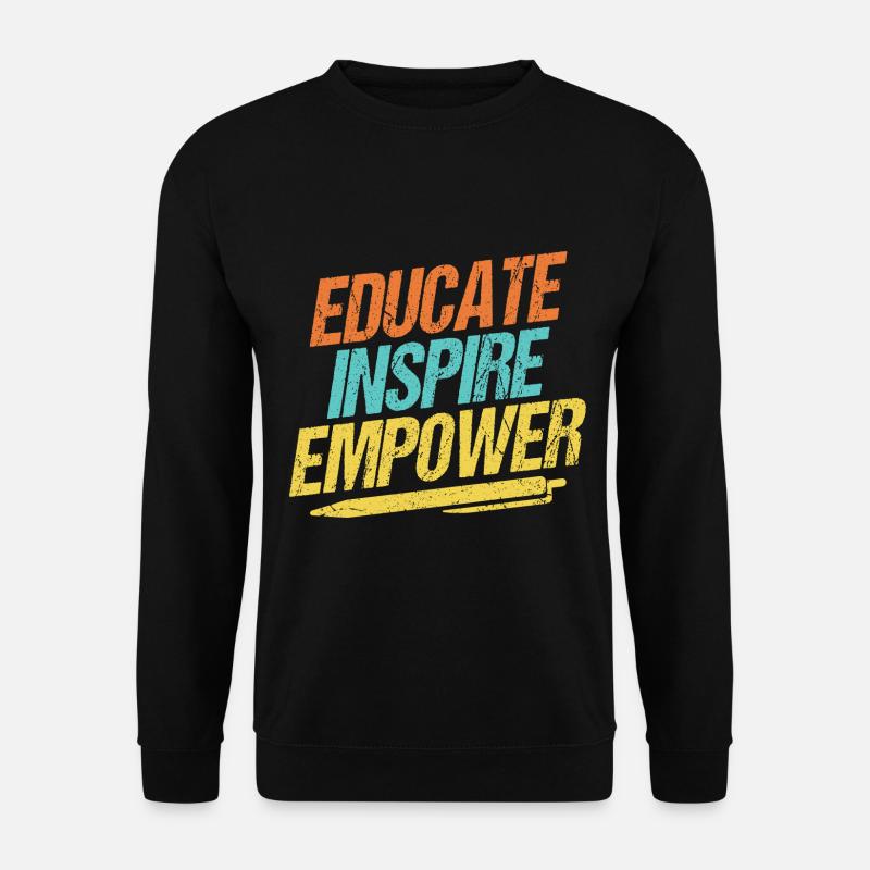 Éduquer Inspirer Responsabiliser - Sweat-shirt Unisexe - noir