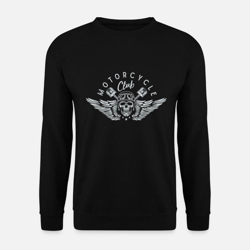 Motorrad Club - Unisex Pullover - Schwarz