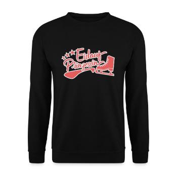 Patinage Patinage artistique Patinage artistique - Sweat-shirt Unisexe - noir - Devant - Alina (178cm) & Michal (187cm)