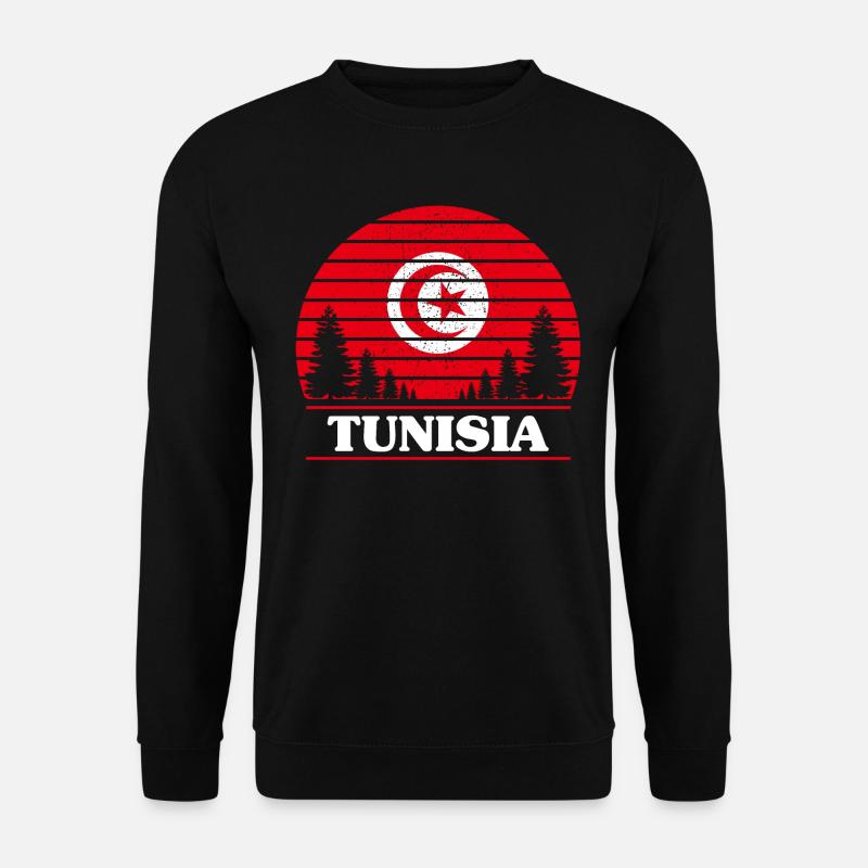 Tunesien - Unisex Pullover - Schwarz