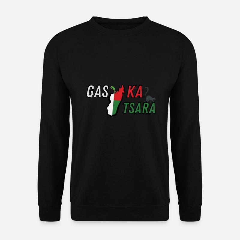 GASY KA TSARA - Unisex Sweatshirt - black
