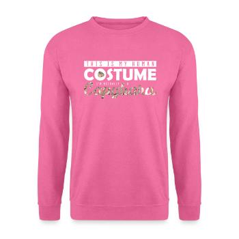 Im a Capybara en costume humain Wasserschwein - Sweat-shirt Unisexe - rose - Devant