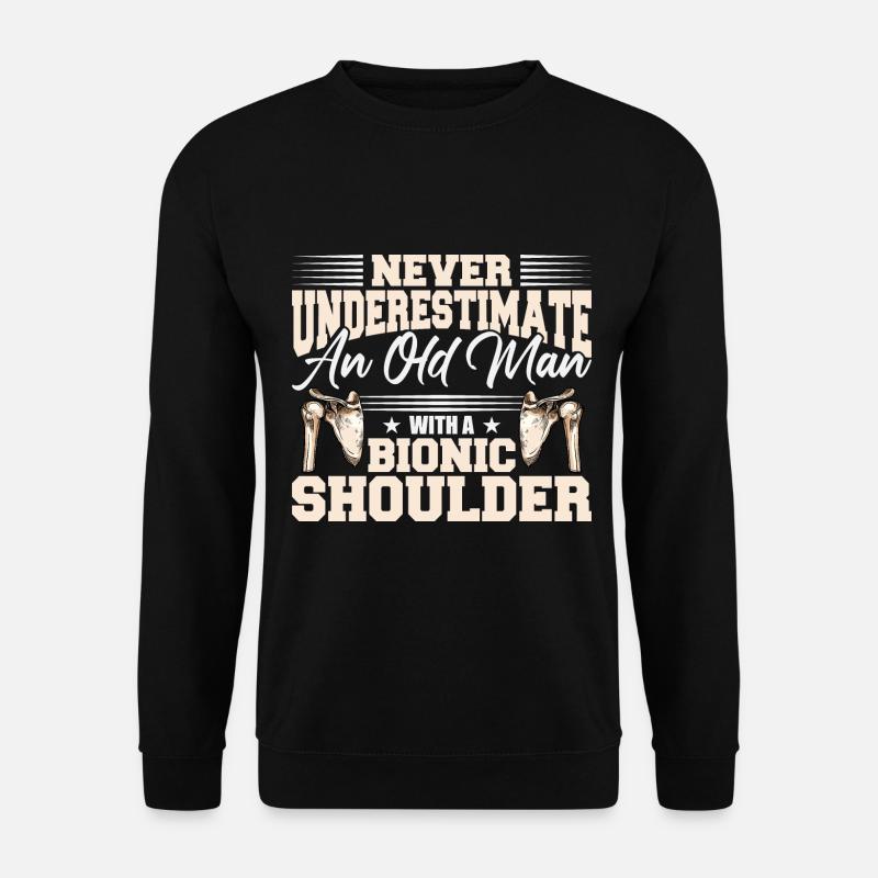Remplacement de l’épaule bionique - Sweat-shirt Unisexe - noir