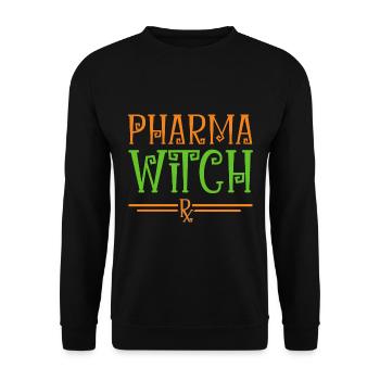 PTA PKA Pharmacie Halloween - Sweat-shirt Unisexe - noir - Devant - Alina (178cm) & Michal (187cm)