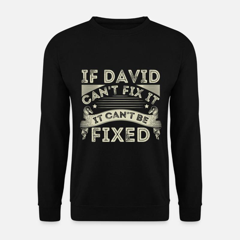 Jahrgang David - Unisex Pullover - Schwarz