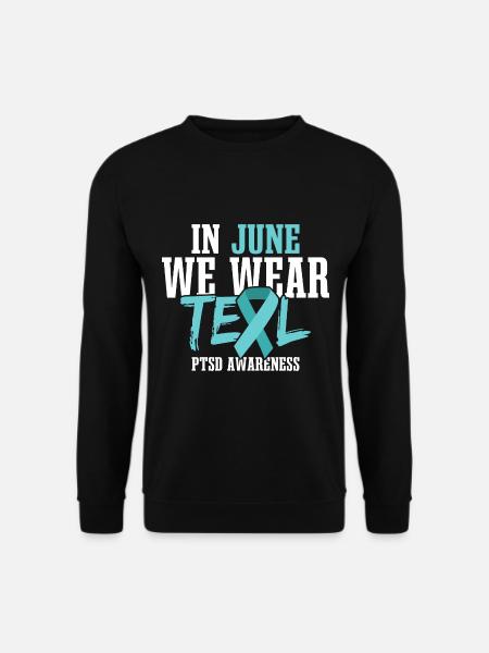 PTSD Awareness - Unisex Sweatshirt - black