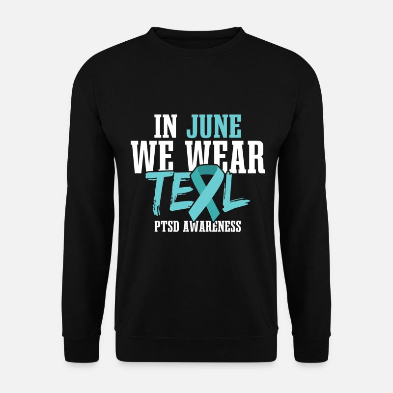 Sensibilisation au TSPT - Sweat-shirt Unisexe - noir