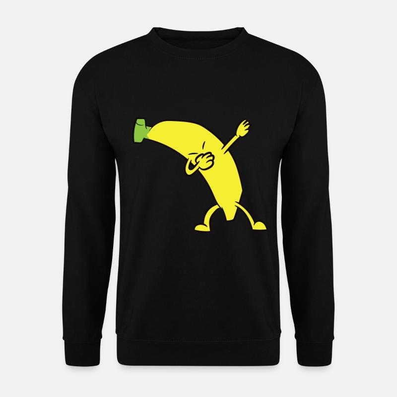 Banane - DAB, dabbing, tamponner, danser - Sweat-shirt Unisexe - noir