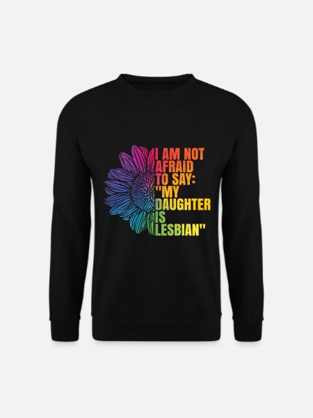 Ma fille est lesbienne - Sweat-shirt Unisexe - noir