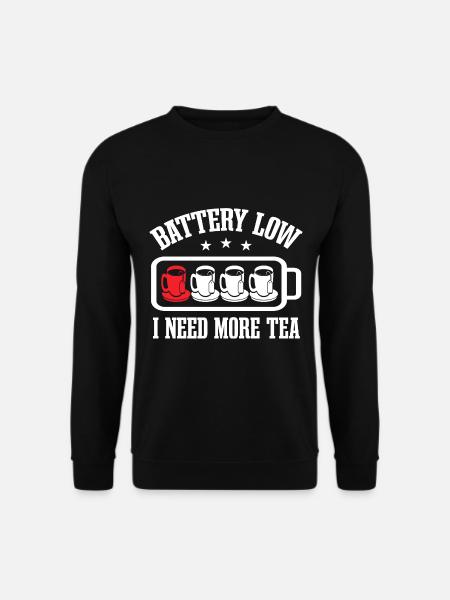 I Need More Tea - Unisex Sweatshirt - black