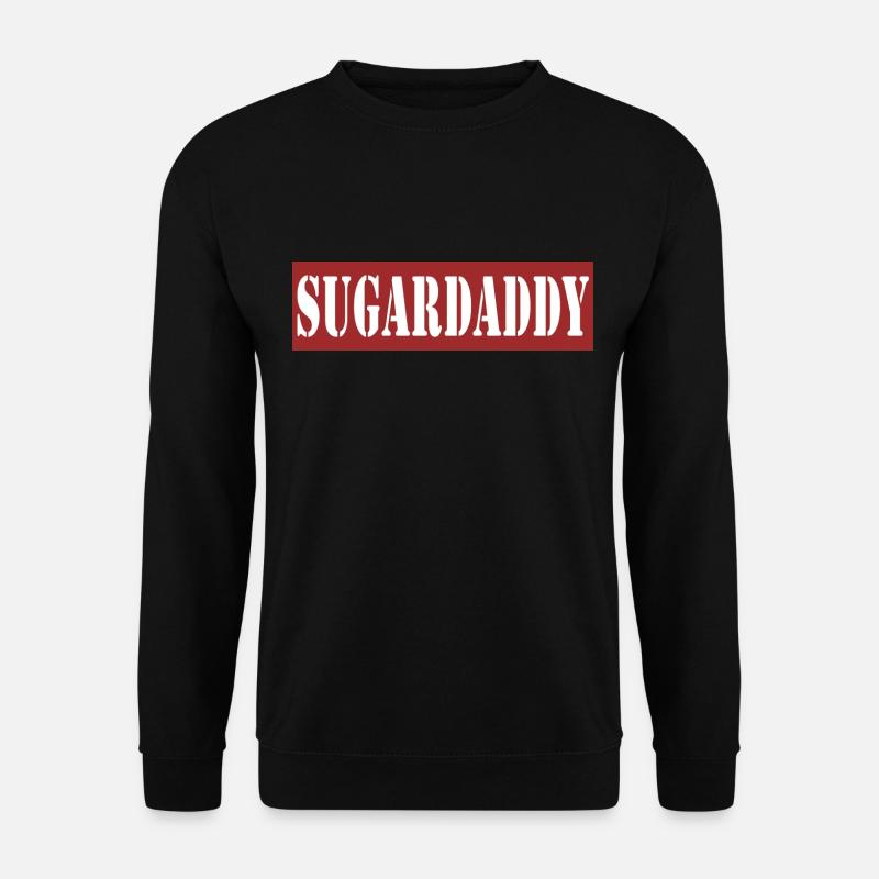 SUGARDADDY - Unisex Sweatshirt - black