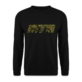 MTB Nicolai G1 camo - Unisex Pullover - Schwarz - Vorne - Alina (178cm) & Michal (187cm)