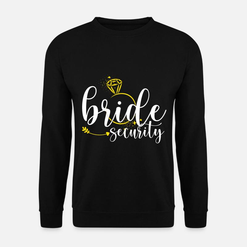 Bride Security Junggesellinnenabschied - Unisex Pullover - Schwarz