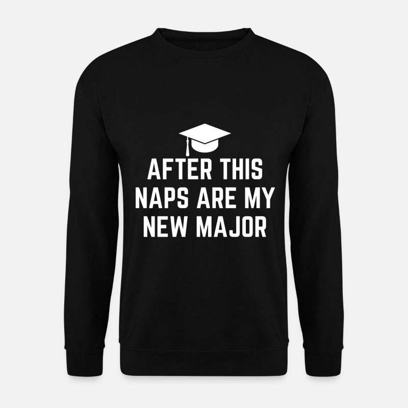 Nap Graduation Funny Graduates - Unisex Sweatshirt - black