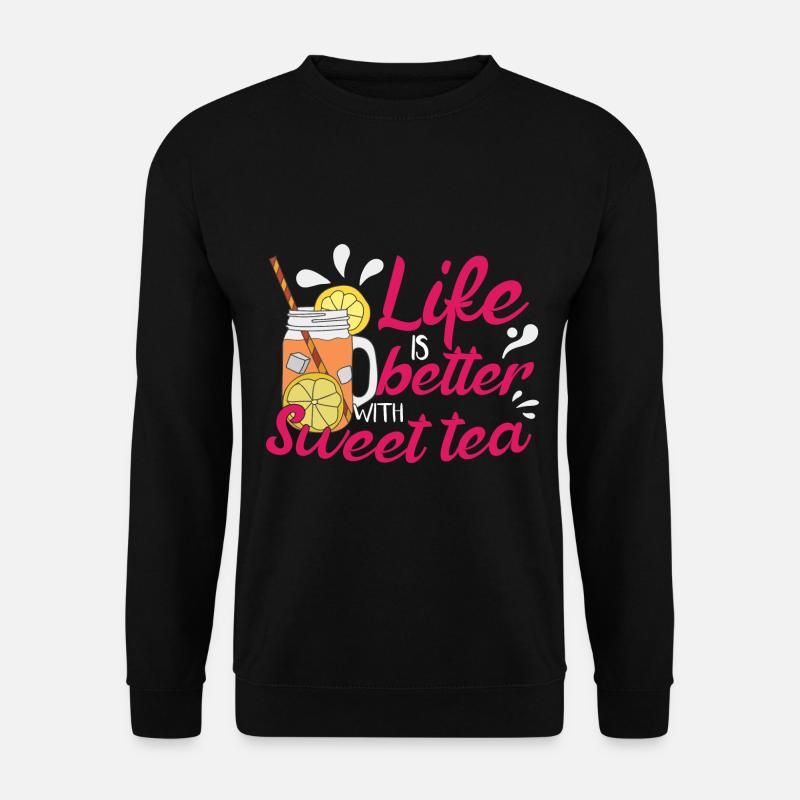 Frauen Süßer Tee - Unisex Pullover - Schwarz
