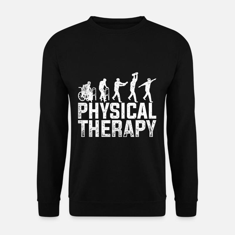 Physiothérapie d'évolution - Sweat-shirt Unisexe - noir