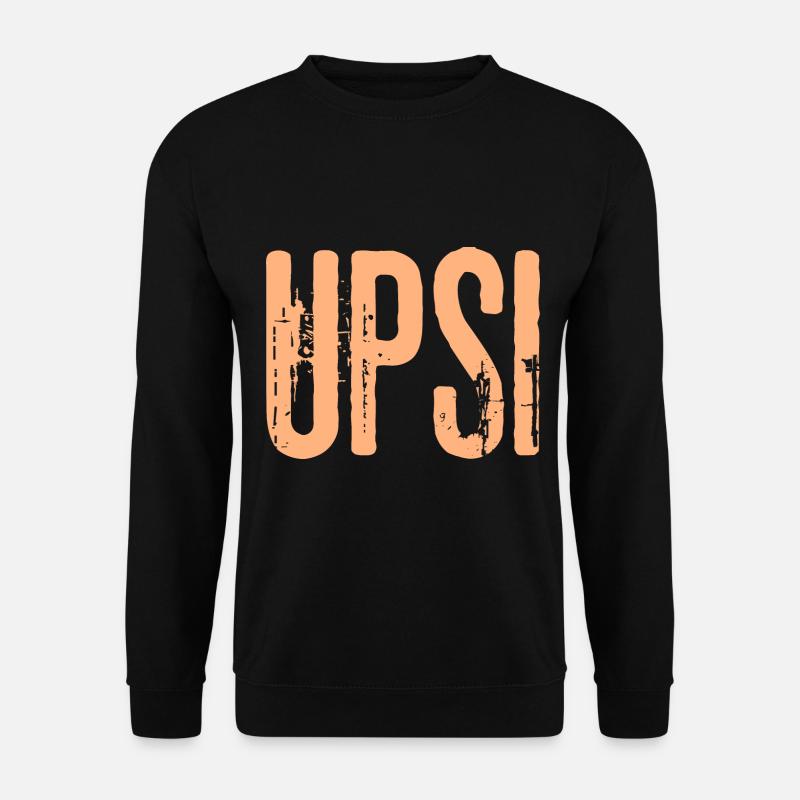 Upsi - Unisex Pullover - Schwarz