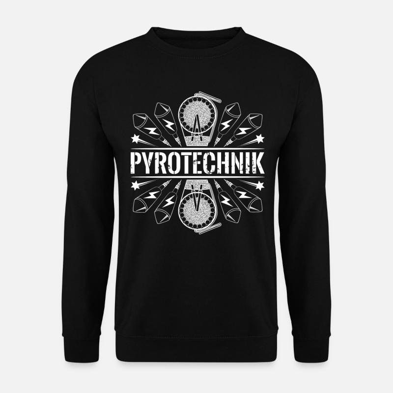Pyrotechnics Rockets Pyro - Unisex Sweatshirt - black